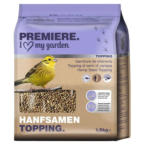 Hampefrø 1,5 kg