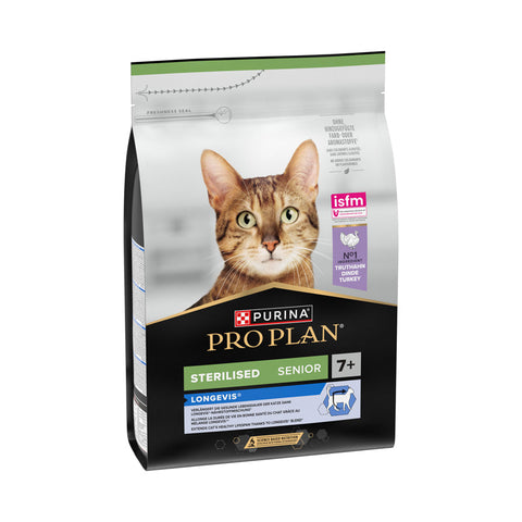 Senior sterilised longevis kalkun 3 kg