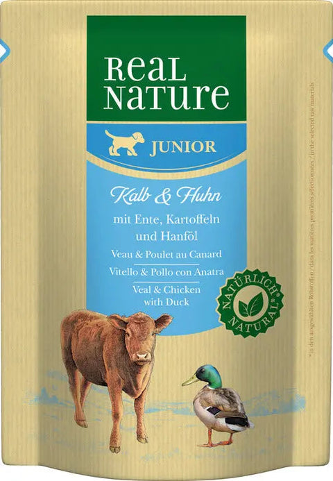 Junior, pouch kalv, kylling & and 300 g