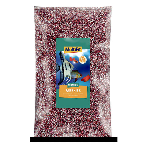 Akvarie Grus 2-3 mm kirsebær 5 kg