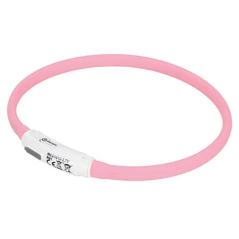 Lyshalsbånd Blinking Candy 45 cm lyserød