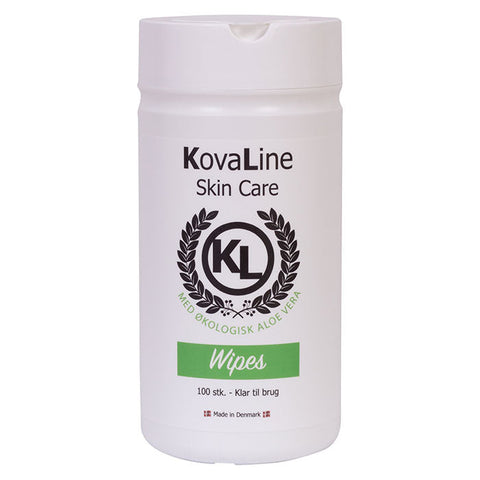 Aloe wipes Ready to use 100 stk