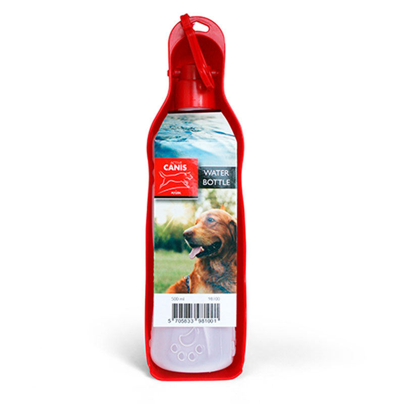 Vandflaske500 ml ass. farver sort/rød/grå