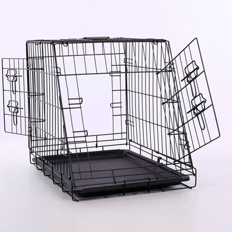 Transportbur skråS 63x44x50,5 cm sort