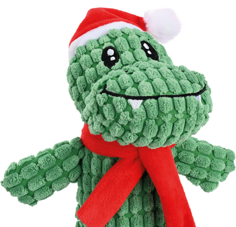XMAS krokodille L 30 cm