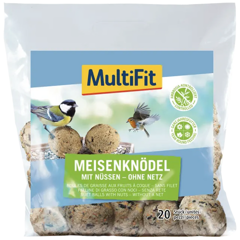 Mejsebolde m/nødder 20 stK