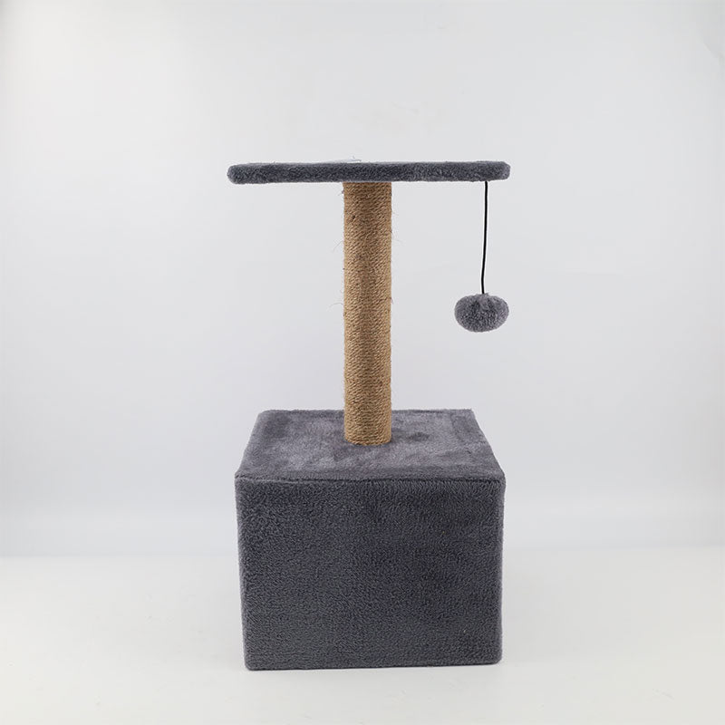 Kradsetræ TOR grå m/hule  32x32x60 cm
