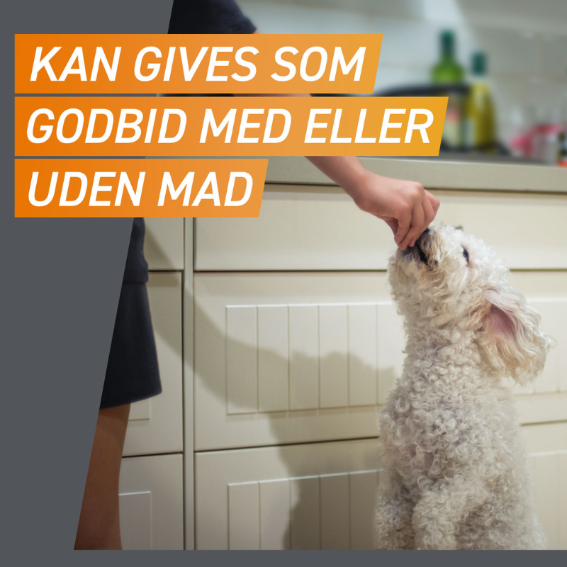Flåt- & loppemiddel tyggetabletter hund 25-50 kg - 3 stk/pk